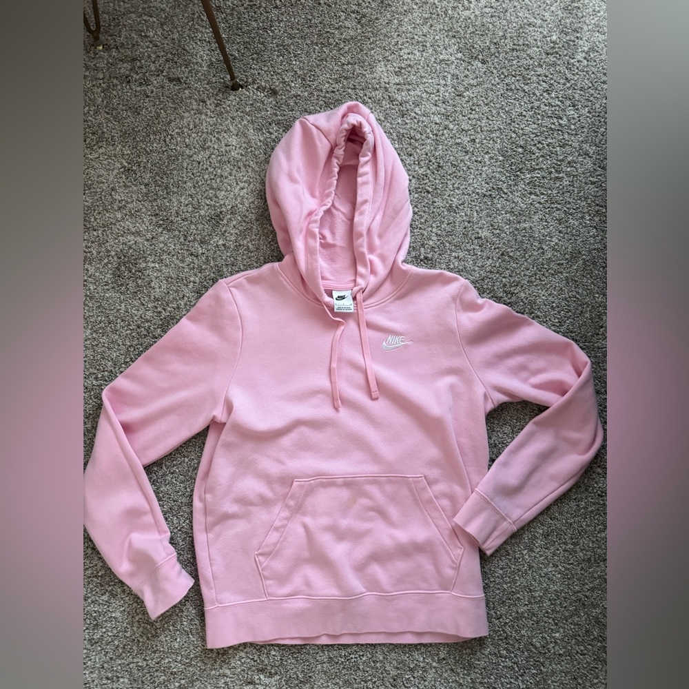 Nike Women's Soft Pink Hoodie